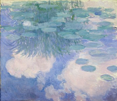 Seerosen, 1914-17 (Detail) von Claude Monet